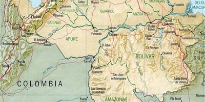 Mapa de veneçuela riu